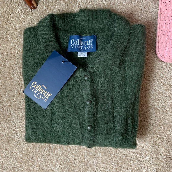 Collectif Vintage London Cara Cardigan NWT - Picture 7 of 10